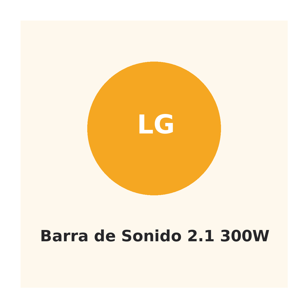 LG Barra de Sonido 2.1 300W
