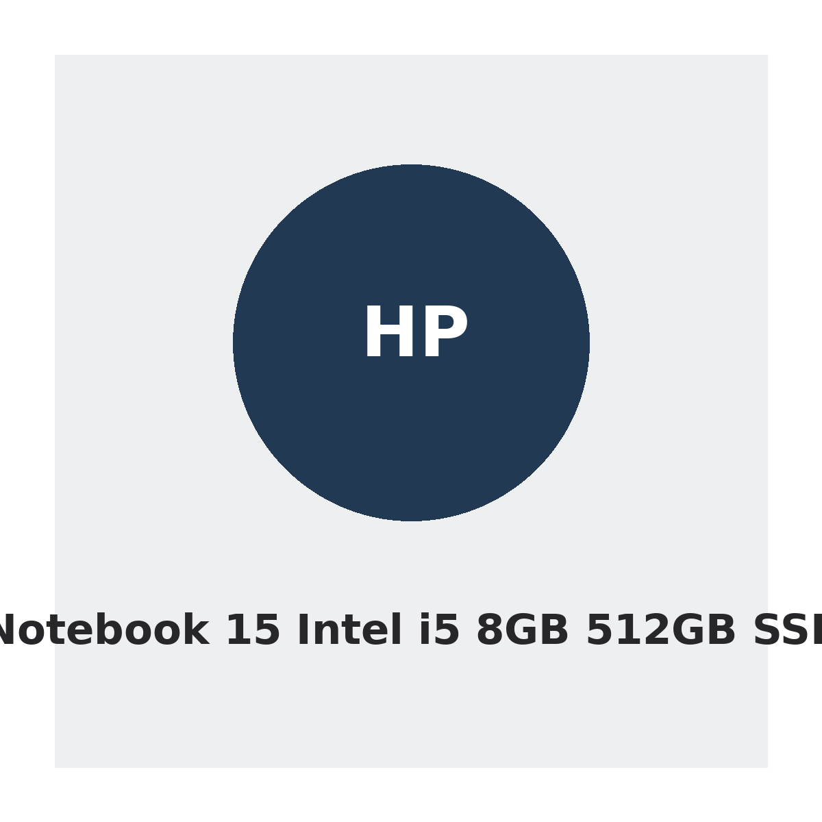 HP Notebook 15 Intel i5 8GB 512GB SSD