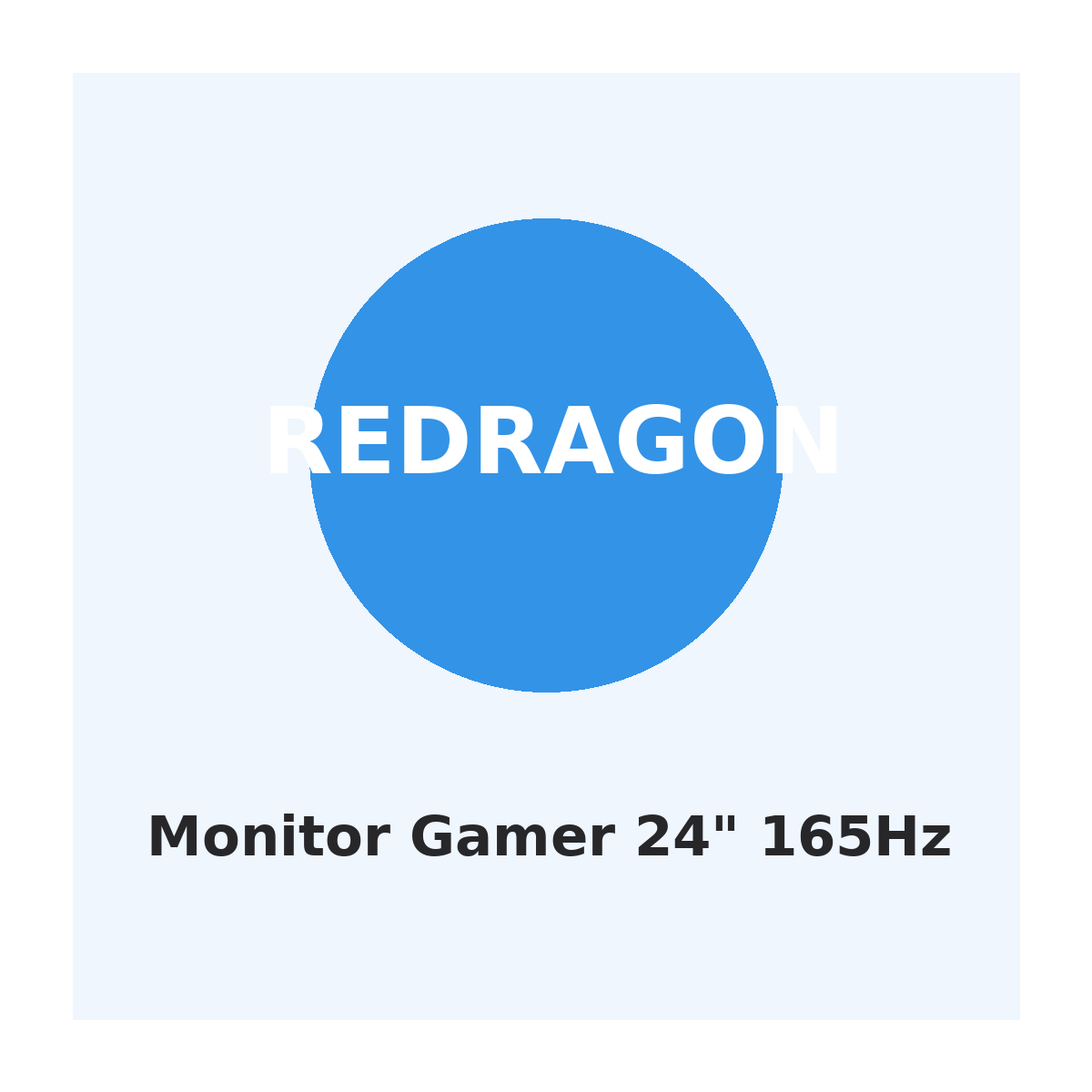 Redragon Monitor Gamer 24" 165Hz