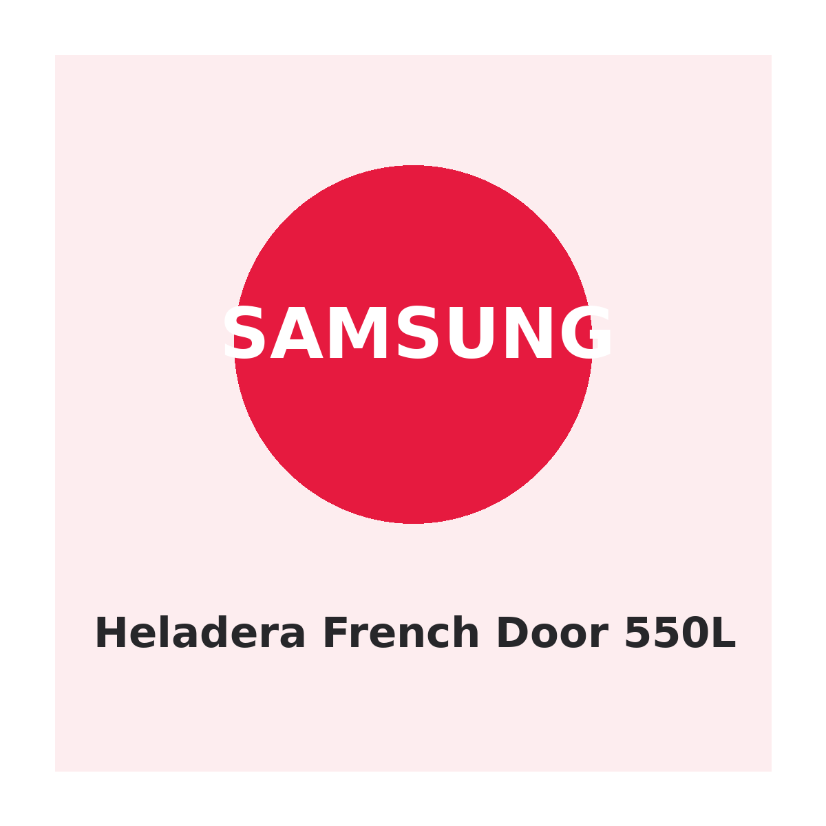 Samsung Heladera French Door 550L