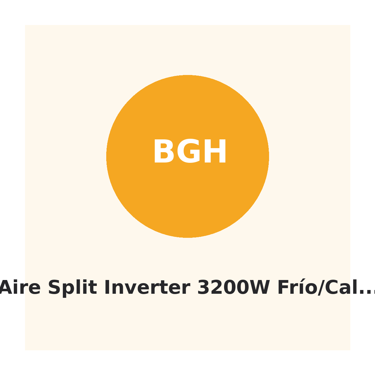 BGH Aire Split Inverter 3200W Frío/Calor