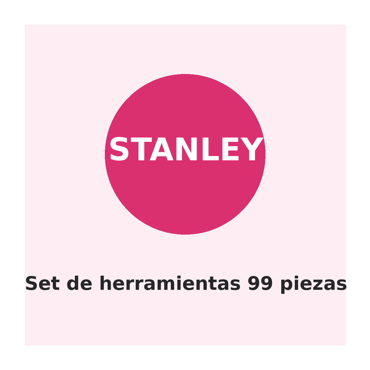 Stanley Set de herramientas 99 piezas
