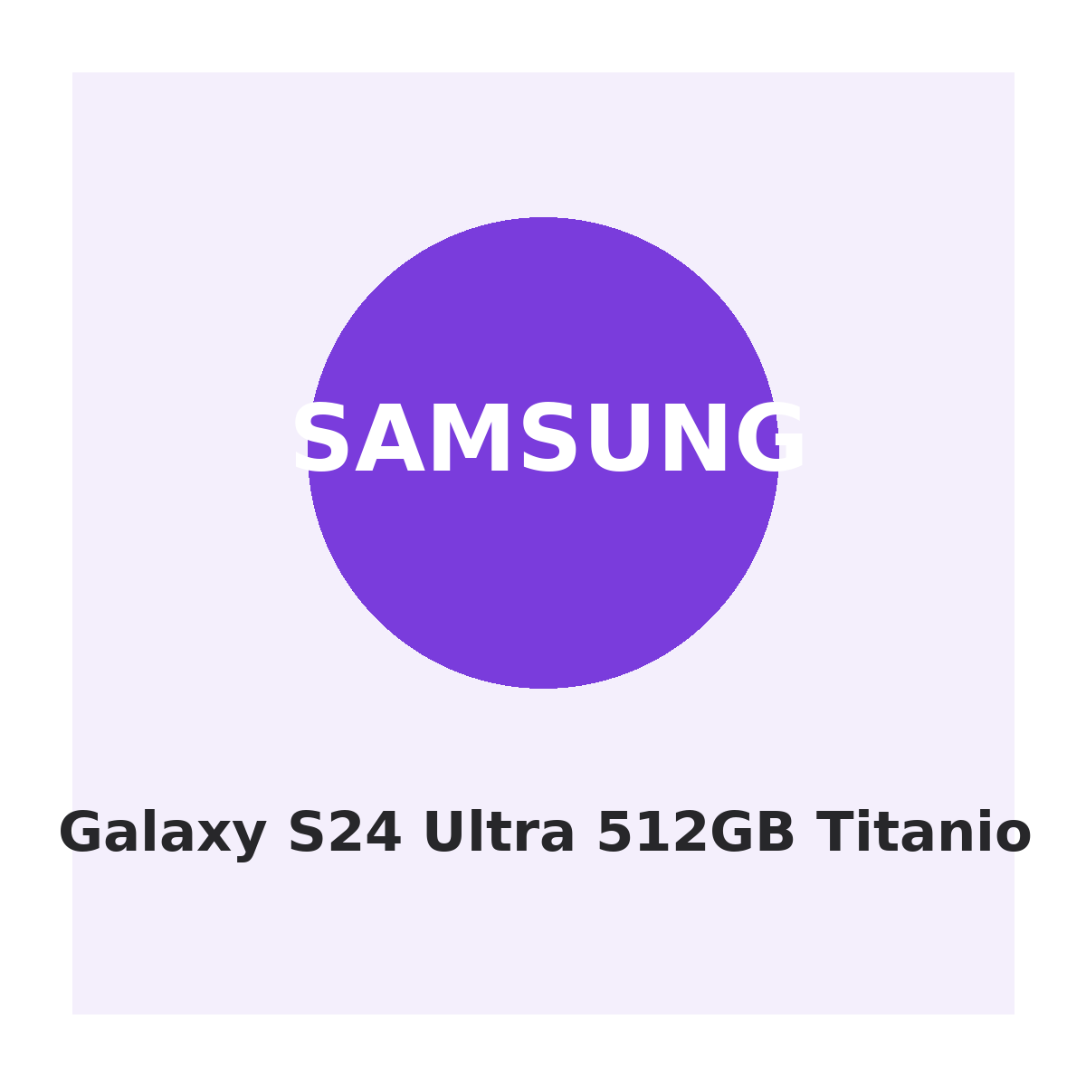 Samsung Galaxy S24 Ultra 512GB Titanio