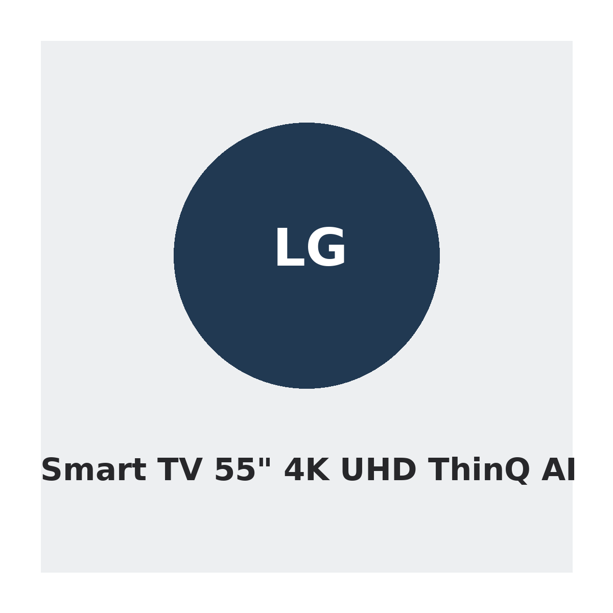LG Smart TV 55" 4K UHD ThinQ AI
